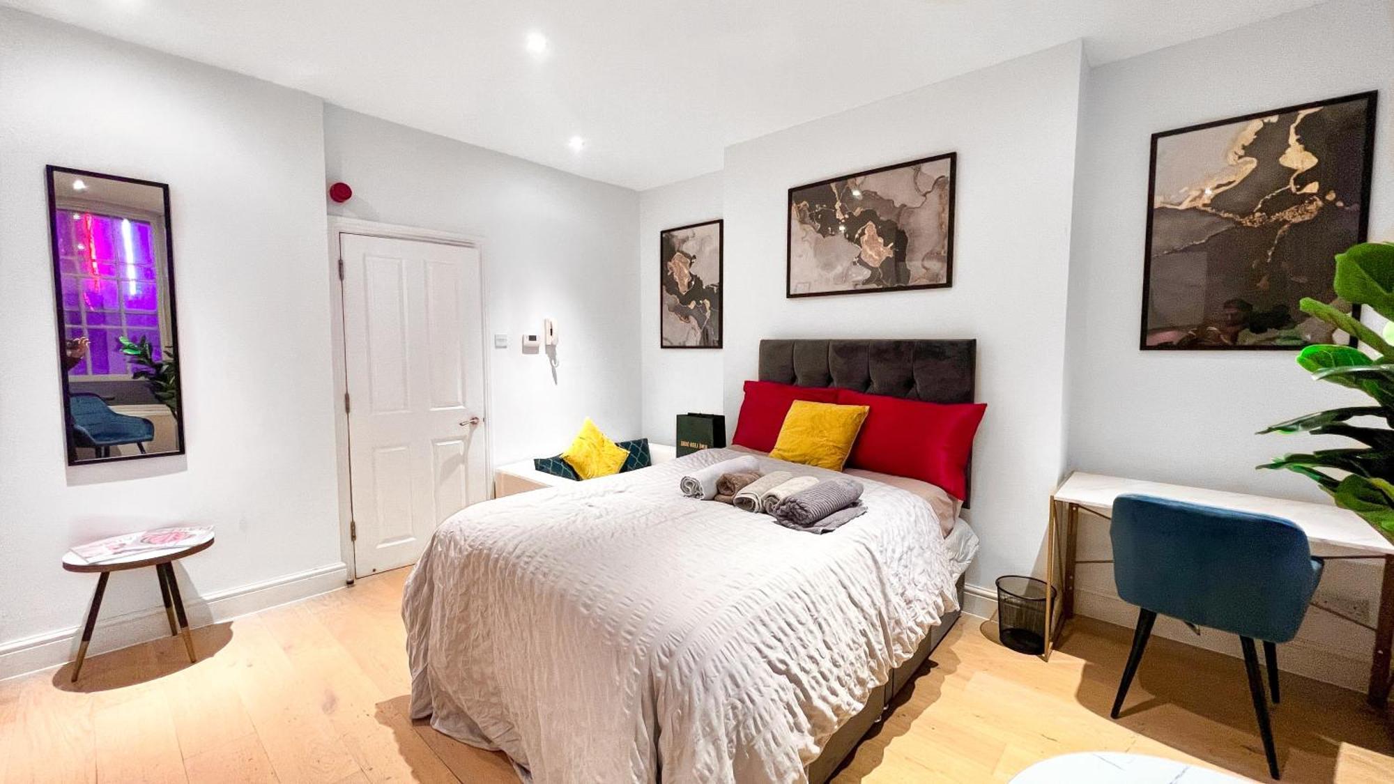 Mayfair Studio By Oxford Street - Luxurylondonstays Exterior foto